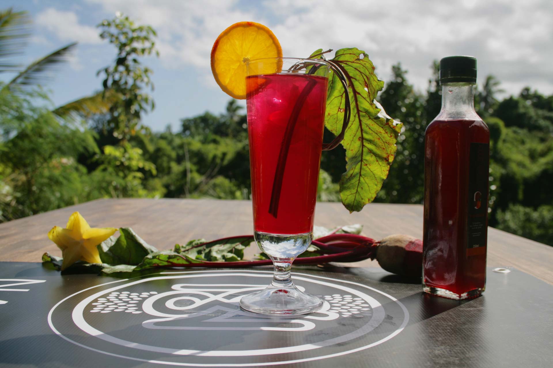 Betterave Tangor - Coktail & bouteille 2